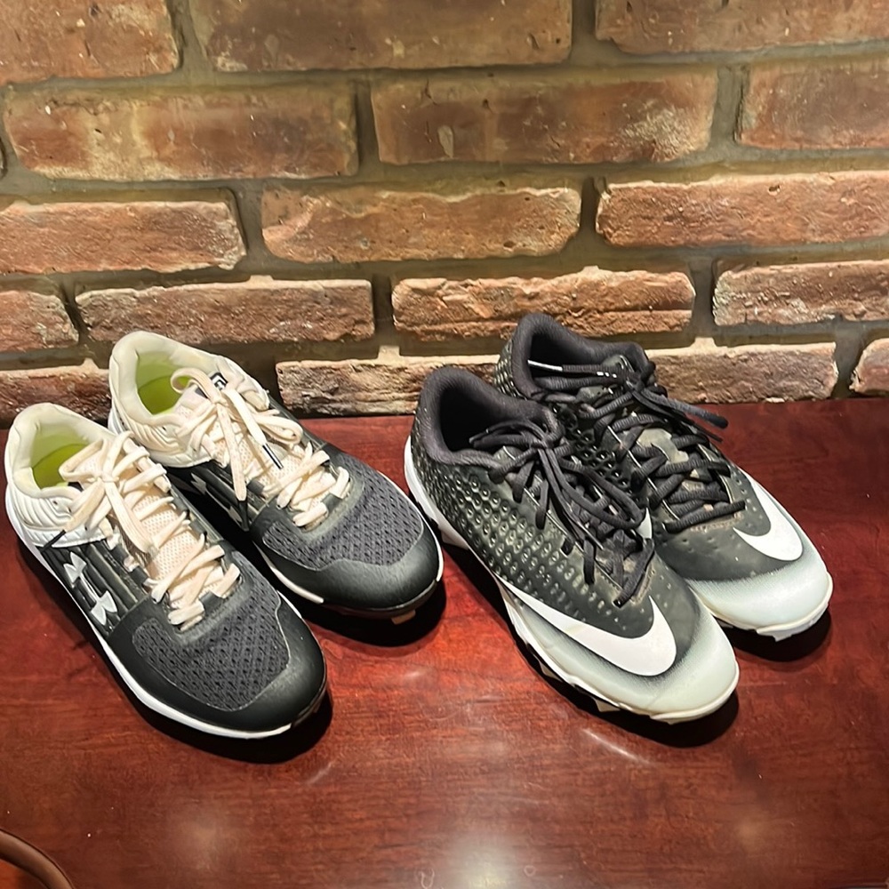 Bundle 6.5 Under Armour Men’s Baseball Spikes and Nike Vapor Baseball Cleats